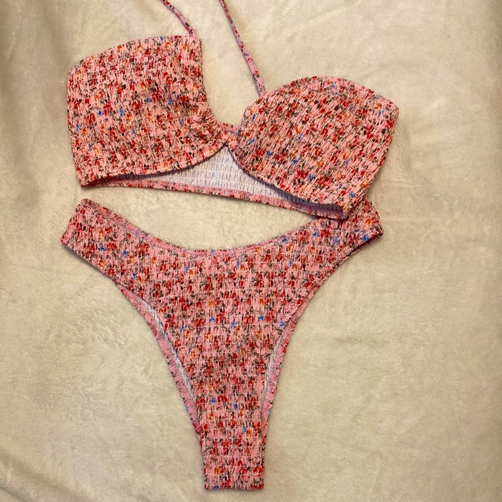 Bikini Set Pink Floral